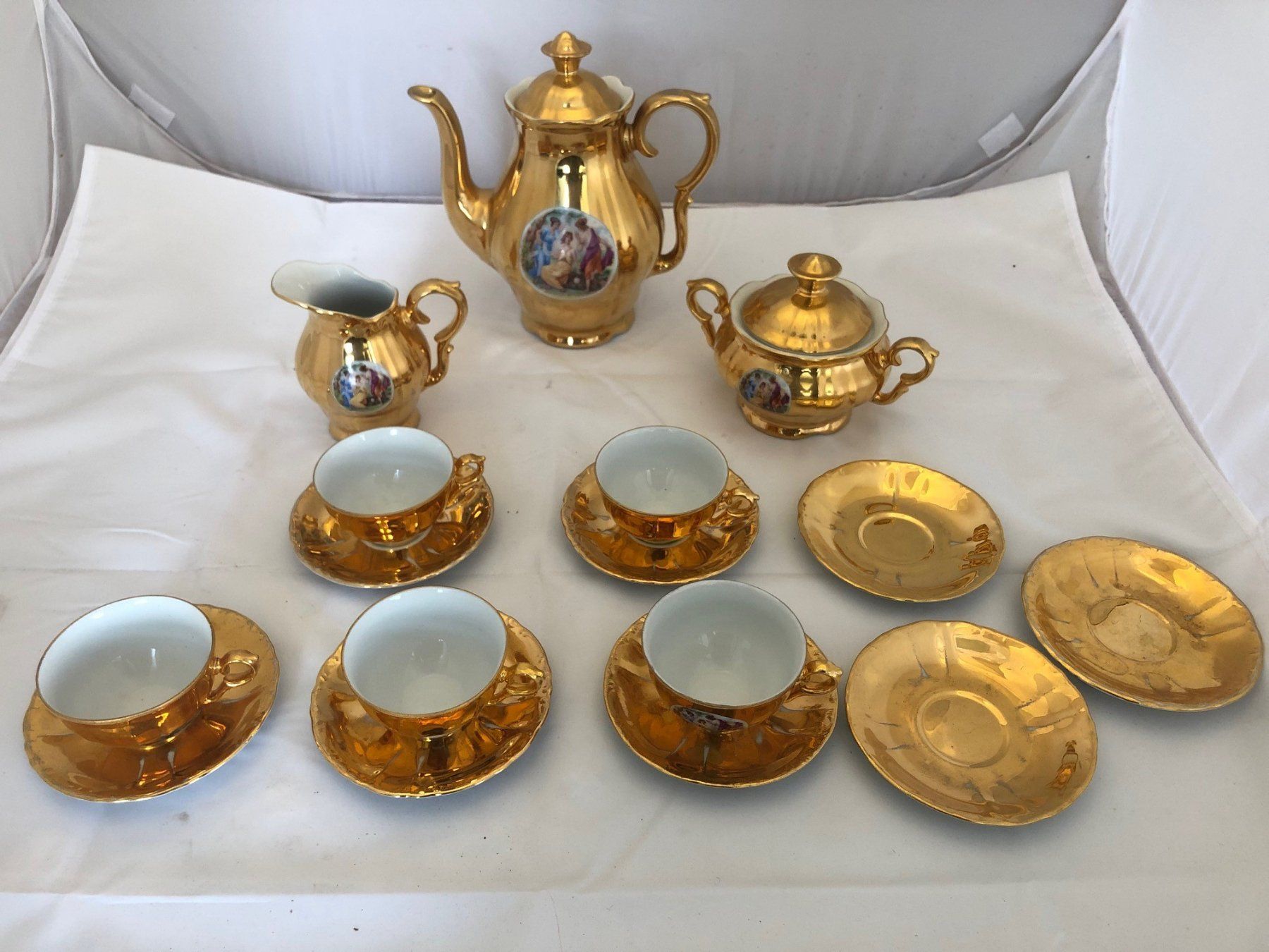 Set di piatti: Espresso-Kaffee-Set 18-teilig ! – Usato da Brügg BE venduto da doppelsalchow