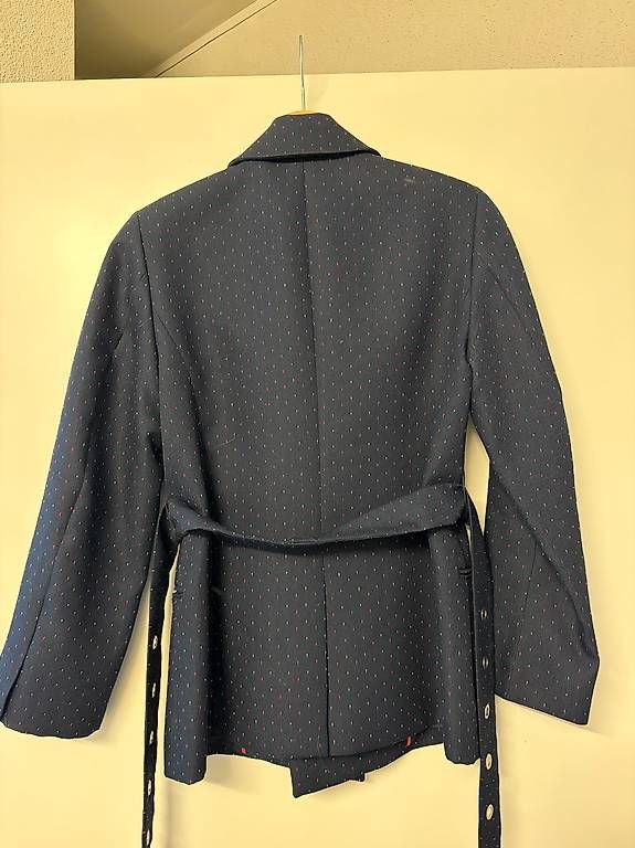 Anzüge & Kostüme: Sandro Set (Blazer + Hose) ? dunkelblau gemustert, gebraucht – Gebraucht aus Zürich von ncm3010 1