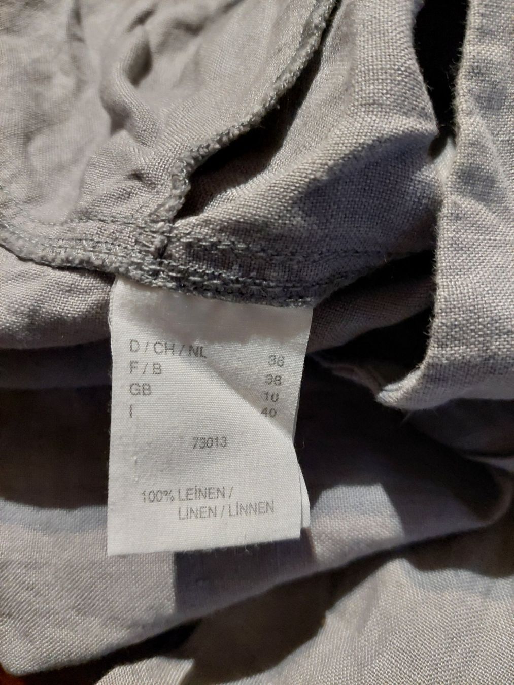 Hosen: Enna Leinenhose Schiefer Grösse 36 – Neu (gemäss Beschreibung) aus Beckenried von Havacola 8