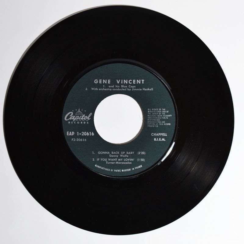 Dischi in vinile: EP: GENE VINCENT - Pistol Packin' Mama – Usato da Frenkendorf venduto da Yard-Sale-2000 2