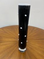 Sarner Cristal Vase vom Glaskünstler Virgilio 2001 signiert