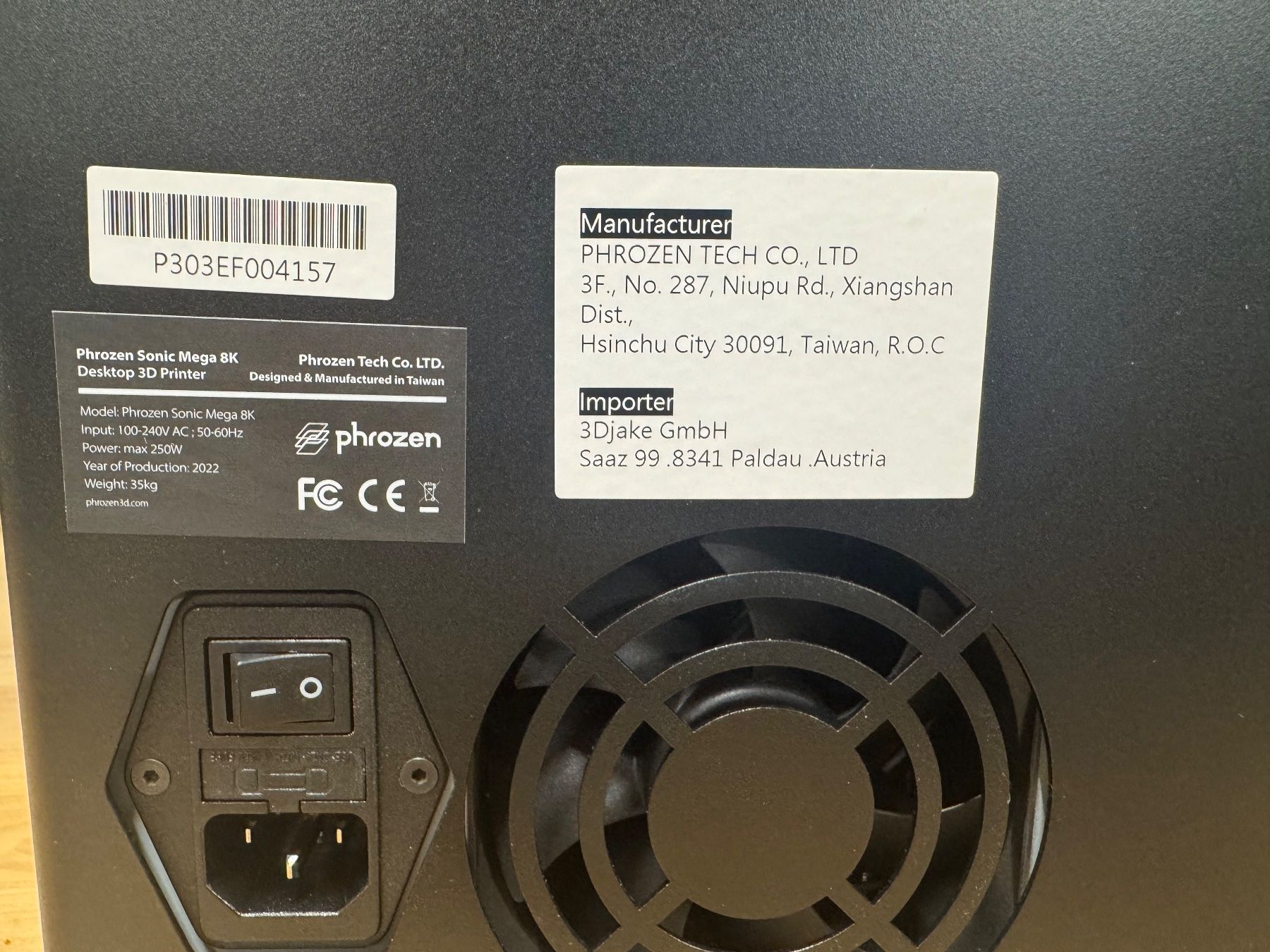 Stampanti 3D: Phrozen Sonic Mega 8K mit 15" LCD (Resin 3D Drucker) – Usato da Münsingen venduto da Zarrac72 6