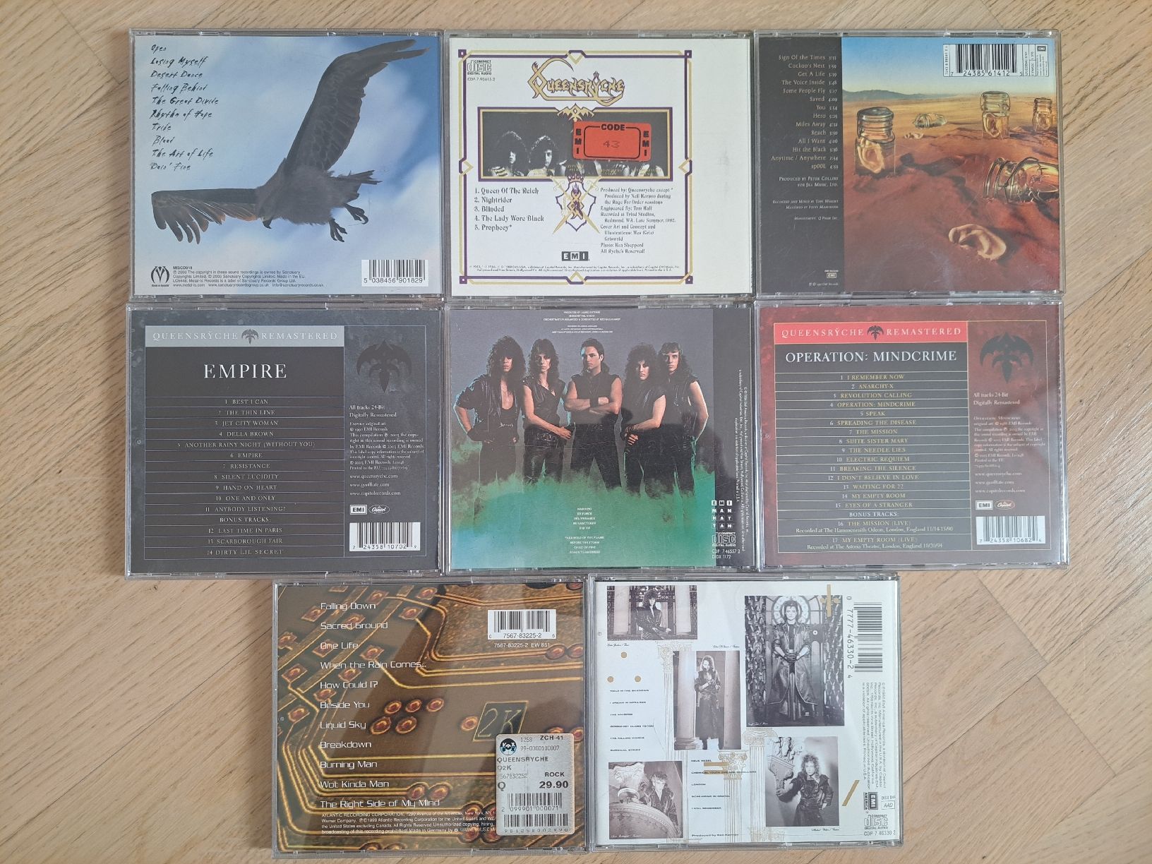 CD: Queensryche CD's  Sammlung  – Usato da Schüpfen venduto da Sonata85 1
