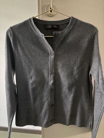 Strickjacke ZARA, Grösse S, dunkelgrau, NEU