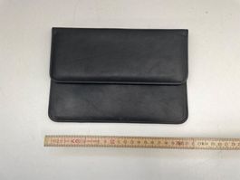 Elegante, schwarze Damen Portemonnaie / Brieftasche