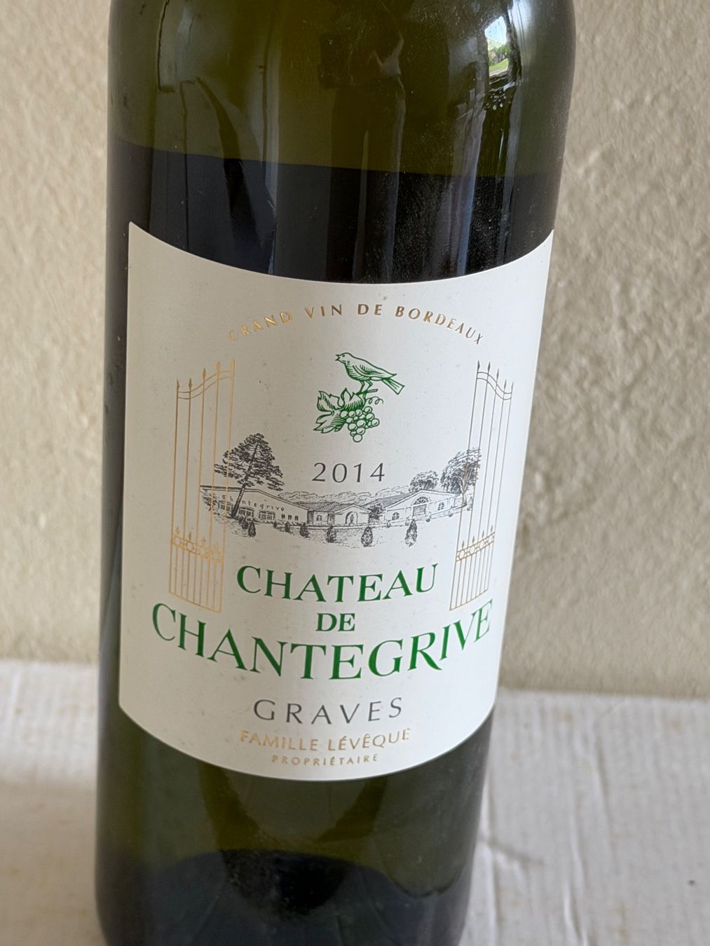 Vino: BORDEAUX BLANC Château de Chantegrive 2014 Graves – Usato da Roche VD venduto da avediscipule 1