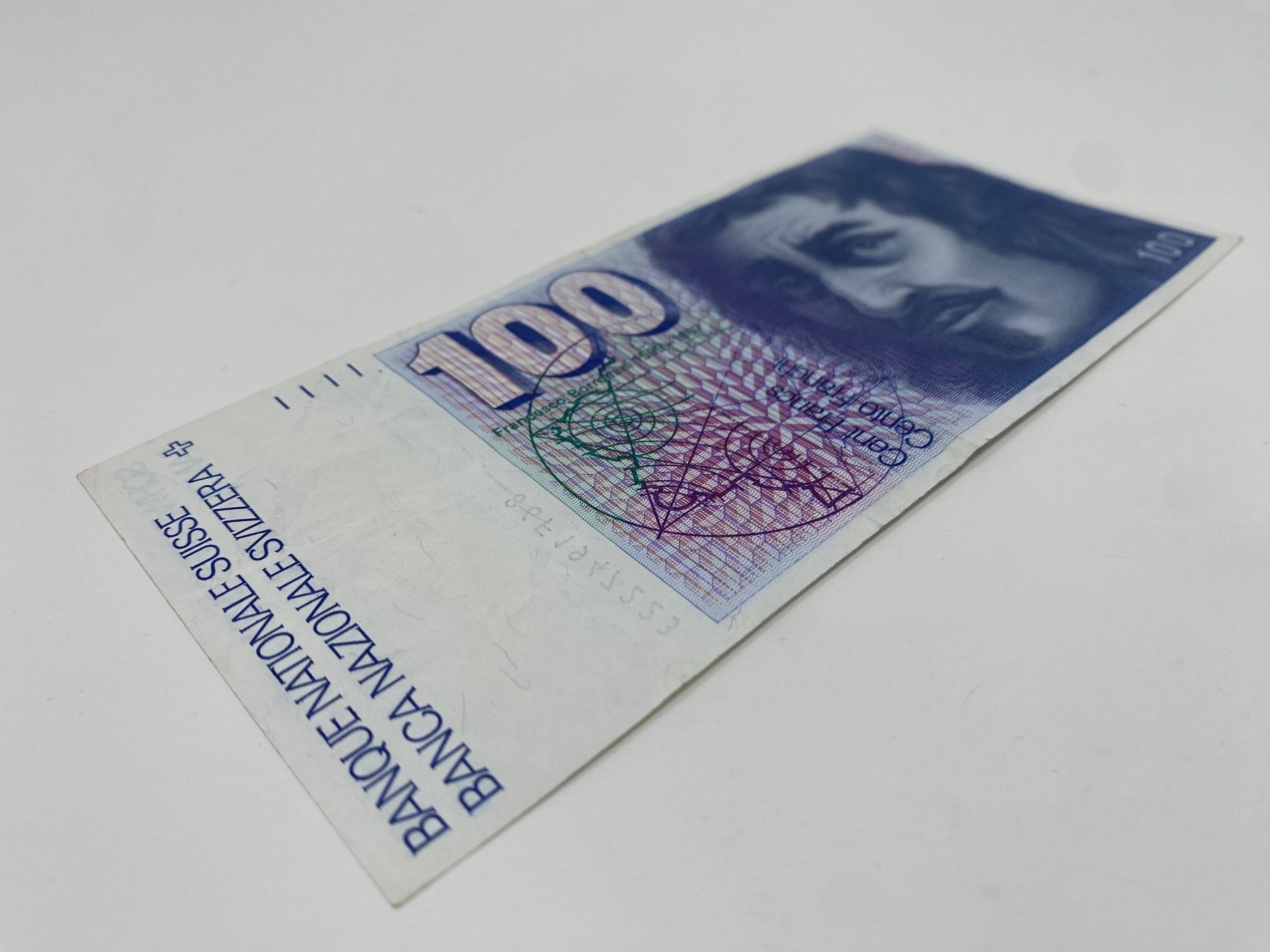 Banconote: Schweizer 100 Franken Note - Francesco Borromini, 100er CHF – Usato da Ballwil venduto da ClassicGallery 2