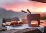 Schokoladen Fondue  Picknick Rigi 2 FÜR 1 Angebot