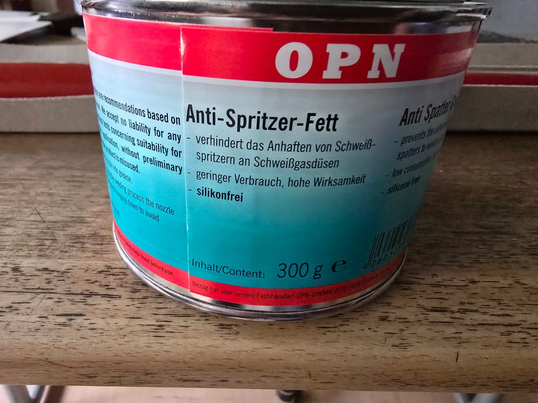 Tutti gli attrezzi: Schweiss Anti Spritzer Fett – Nuovo e nell'imballaggio originale da Buttikon SZ venduto da fedor02 1