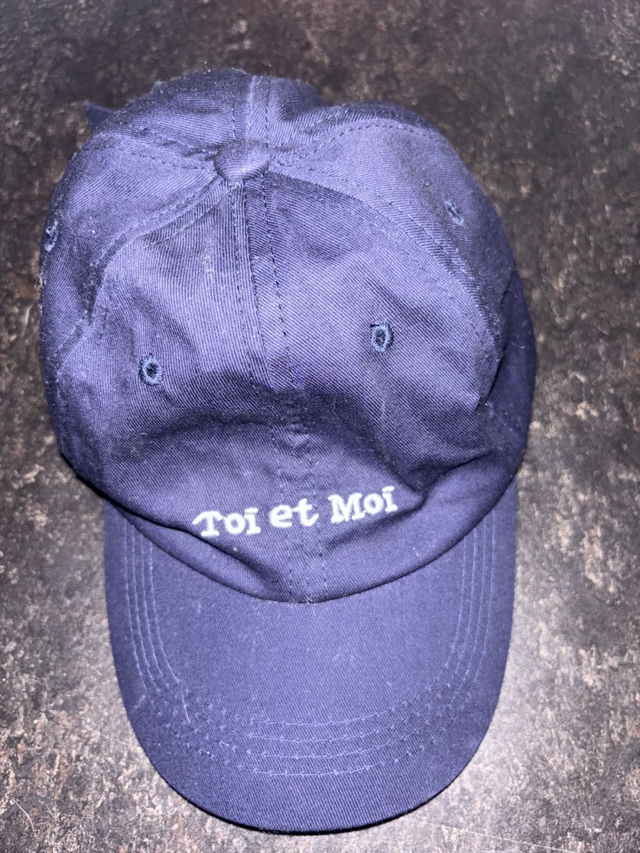 Copricapi, berretti & cappellini: ZIGN Cap / Basecap, Dunkelblau, "Toi et Moi" Schriftzug – Nuovo (secondo la descrizione) da Bern venduto da sshueli