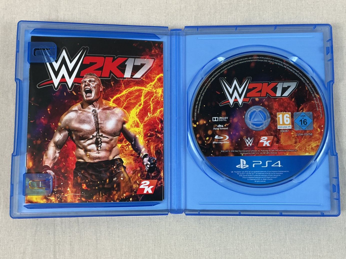 WWE Spiele: PLAYSTATION 4 GAME "WWE 2K17" – Gebraucht aus Richterswil von Restwert_Richterswil 1