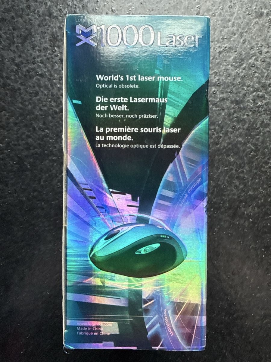 Logitech Mouse: Logitech MX 1000 Laser Cordless Mouse - Neu + Originalverpa. – Nuovo e nell'imballaggio originale da Halten venduto da G-Minus 1