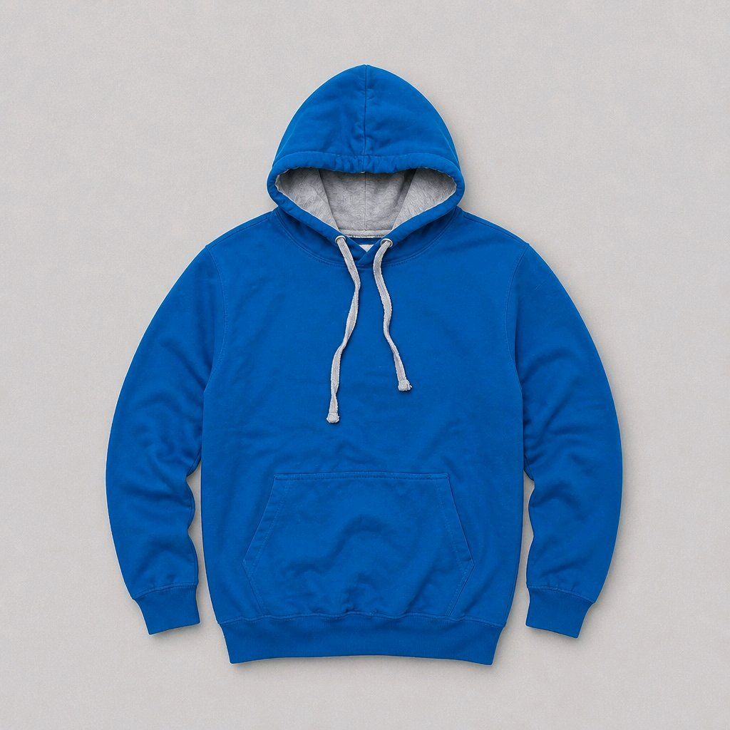 Pulls & Sweat-shirts: Hoodie Gr. M Blau mit grauem Innenfutter – D'occasion à Füllinsdorf par Sunnebliemli7