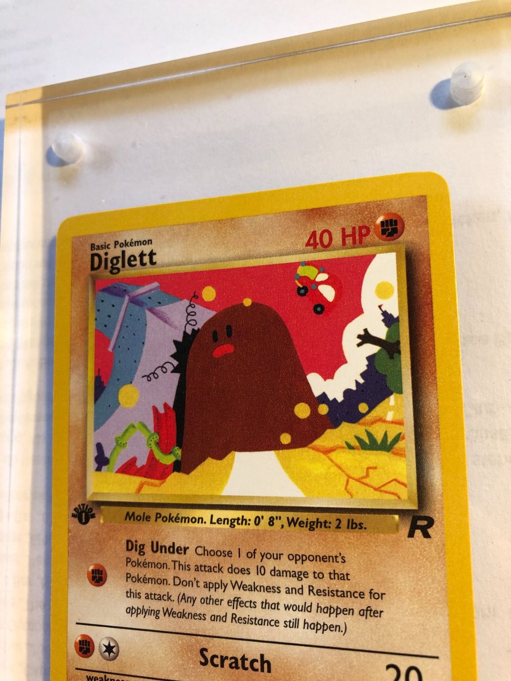 Cartes à collectionner: Diglett 1st Team Rocket - MINT - ab 1.- – D'occasion à Giubiasco par dan_pr8b 3