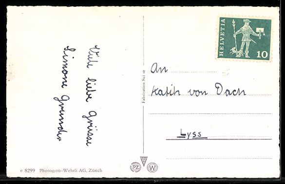 Cartoline postali: AK Lyss, Fabrikstrasse – Usato da Berlin venduto da bartko-reher 1