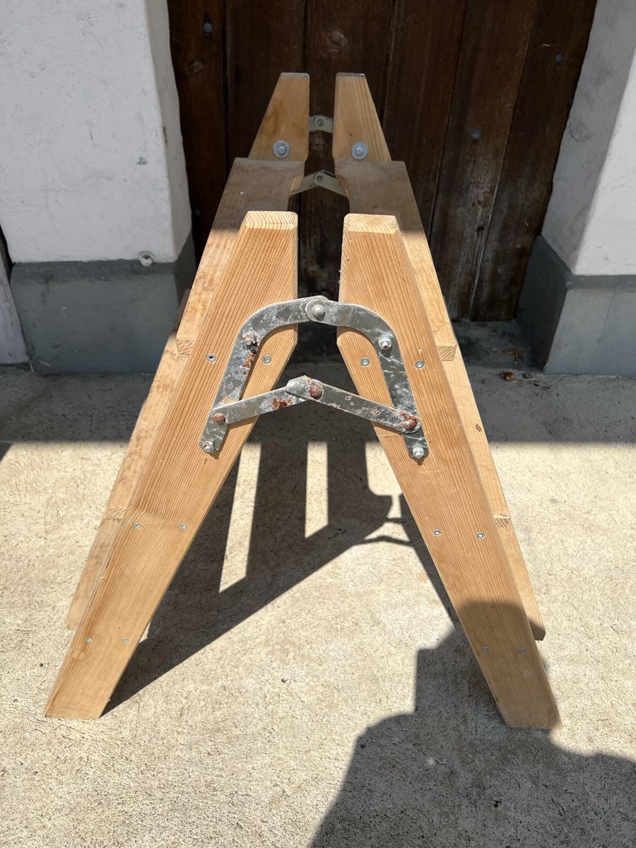 Scale: Dreitritt, Holzleiter, Zimmermann – Usato da Huttwil venduto da luk_9tdh