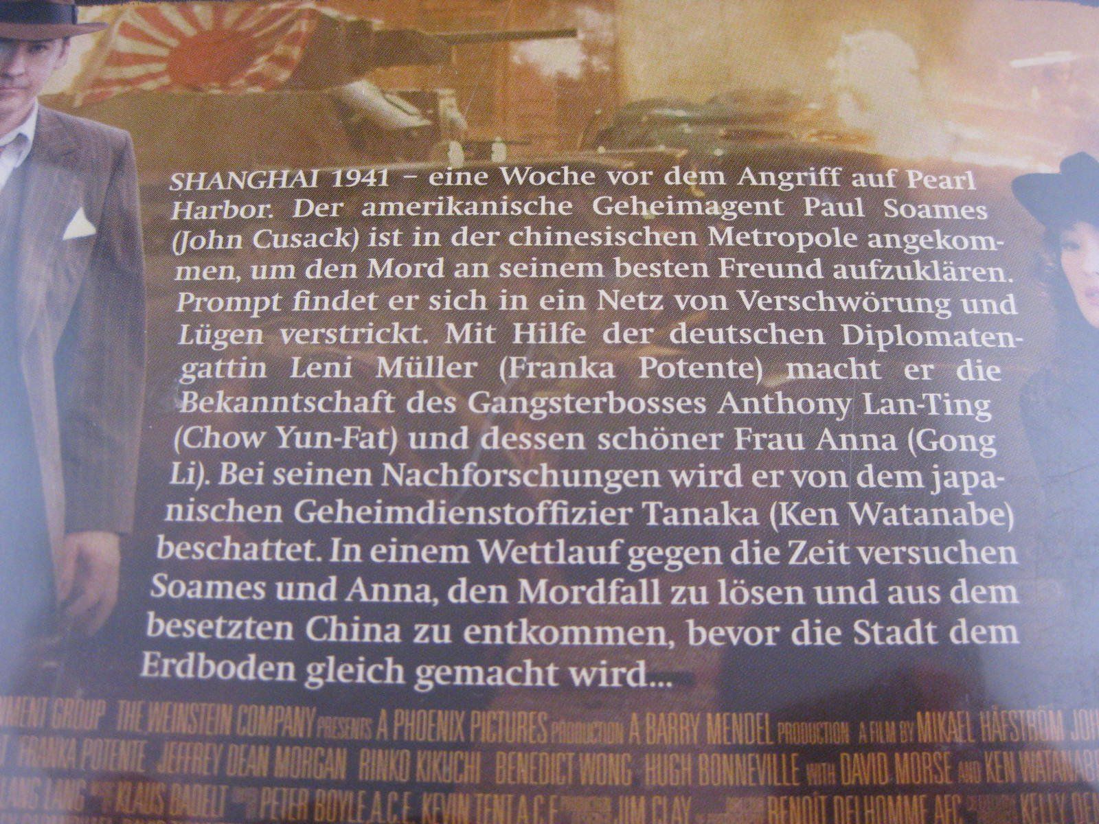 Tutti i DVDs: DVD Shanghai – Usato da Malters venduto da Marosko 1