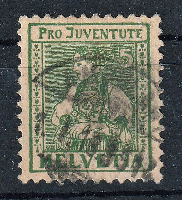 Tutti i francobolli: 1917  J8  Pro Juventute – Usato da Arlesheim venduto da gaugi43