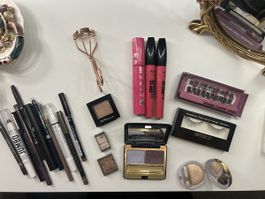 Make-up Set: Lidschatten, Mascara, Eyeliner - Top Zustand!