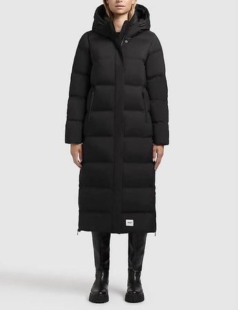 khujo Wintermantel - black