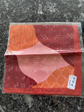 Okinawa Ryukyu Handkerchief - 100% Cotton