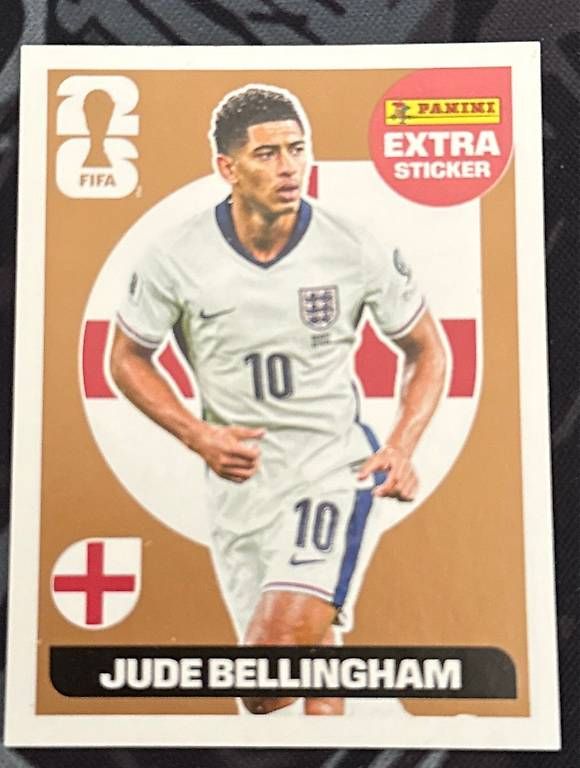 Carte collezionabili: JUDE BELLINGHAM PANINI WM 2026 EXTRA STICKER  – Usato da Abtwil SG venduto da rez_8blh