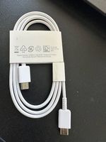 Samsung Galaxy A 56 USB A auf USB C Ladekabel Weiss 