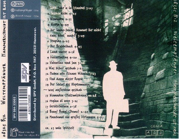 CD: Weltempfänger – Hammerschmidt Ist Raus – Usato da St.Gallen venduto da jalamusic 1