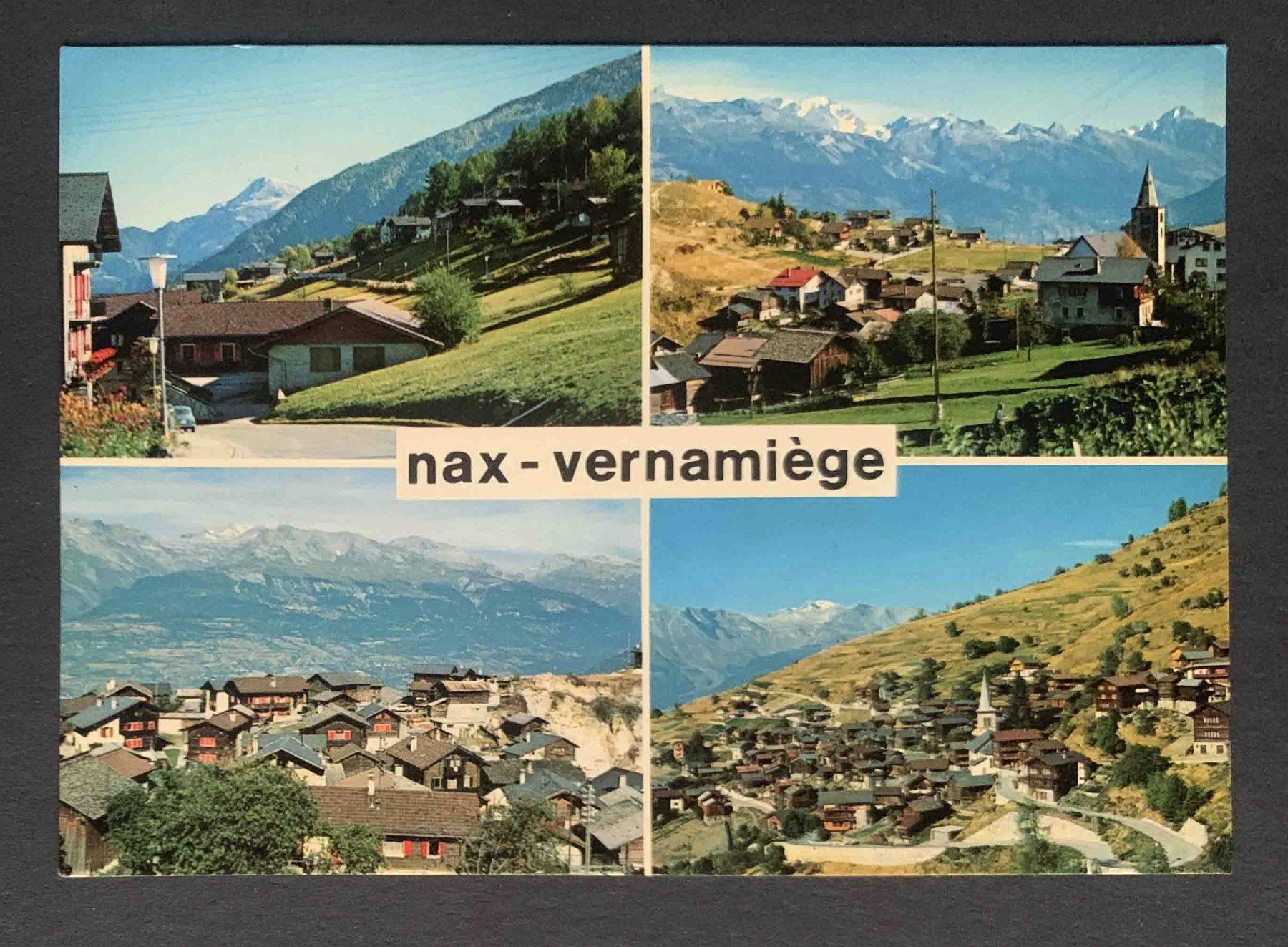 Cartes postales: AK nax vernamiège – D'occasion à Goldau par artelier1