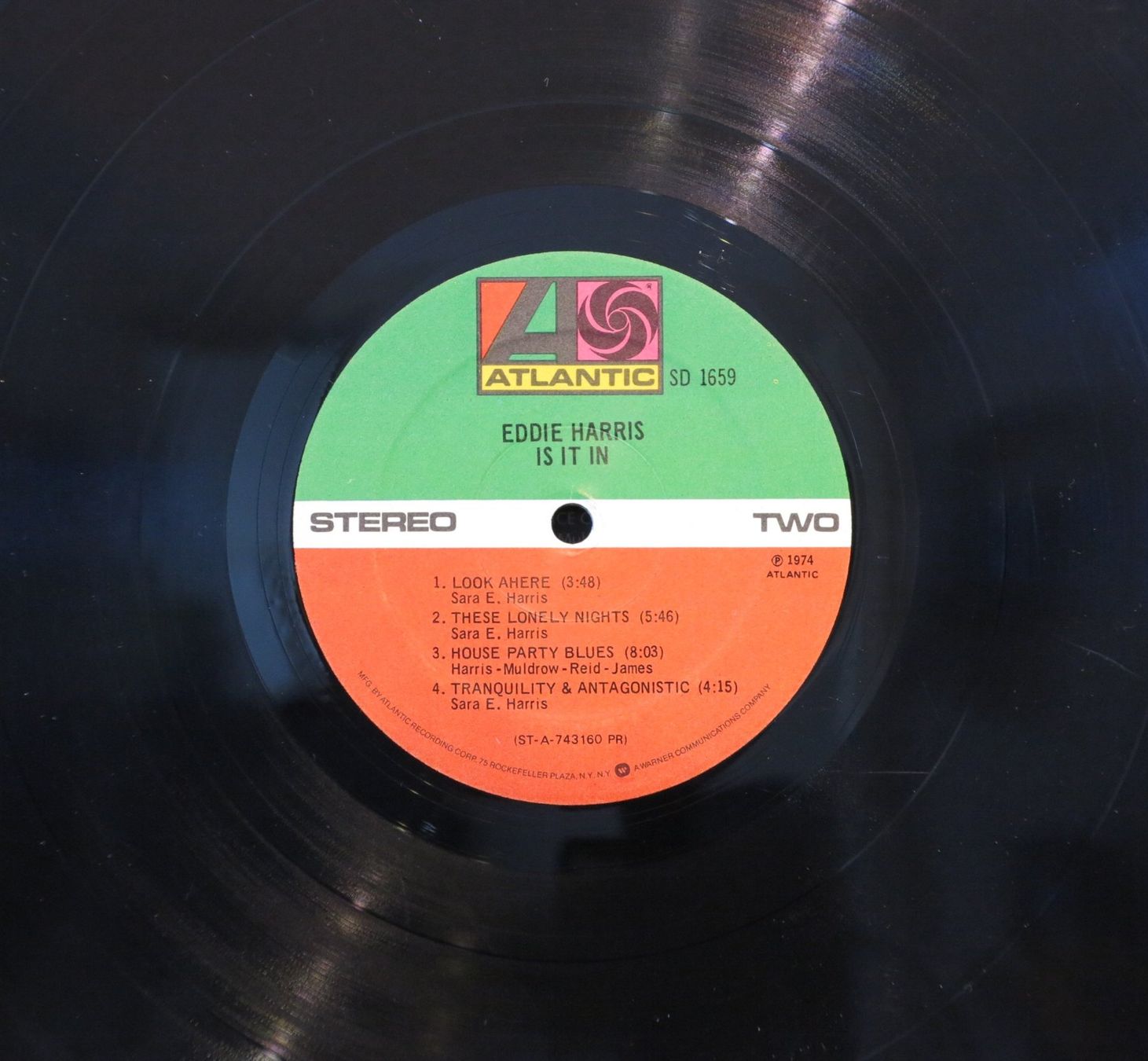 Dischi in vinile: Eddie Harris - Is It In / LP – Usato da Zürich venduto da Naim60 3
