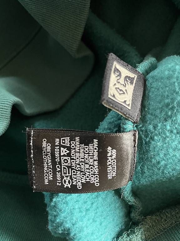 Obey Maglioni & Felpe: Obey Pullover grün Grösse S – Usato da Iffwil venduto da kuh_nj9w 3