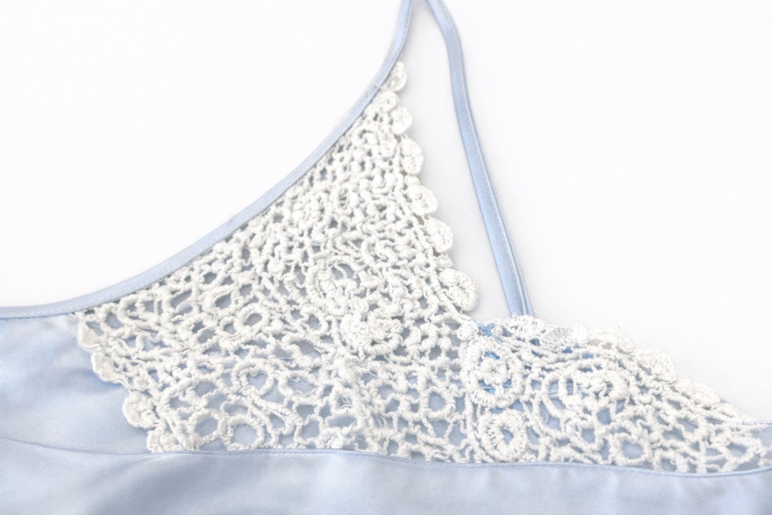 Sonstige Unterwäsche: Nachthemd Hellblau Spitze Gr. M/L – Neu (gemäss Beschreibung) aus Fully von VaneaSelection 6