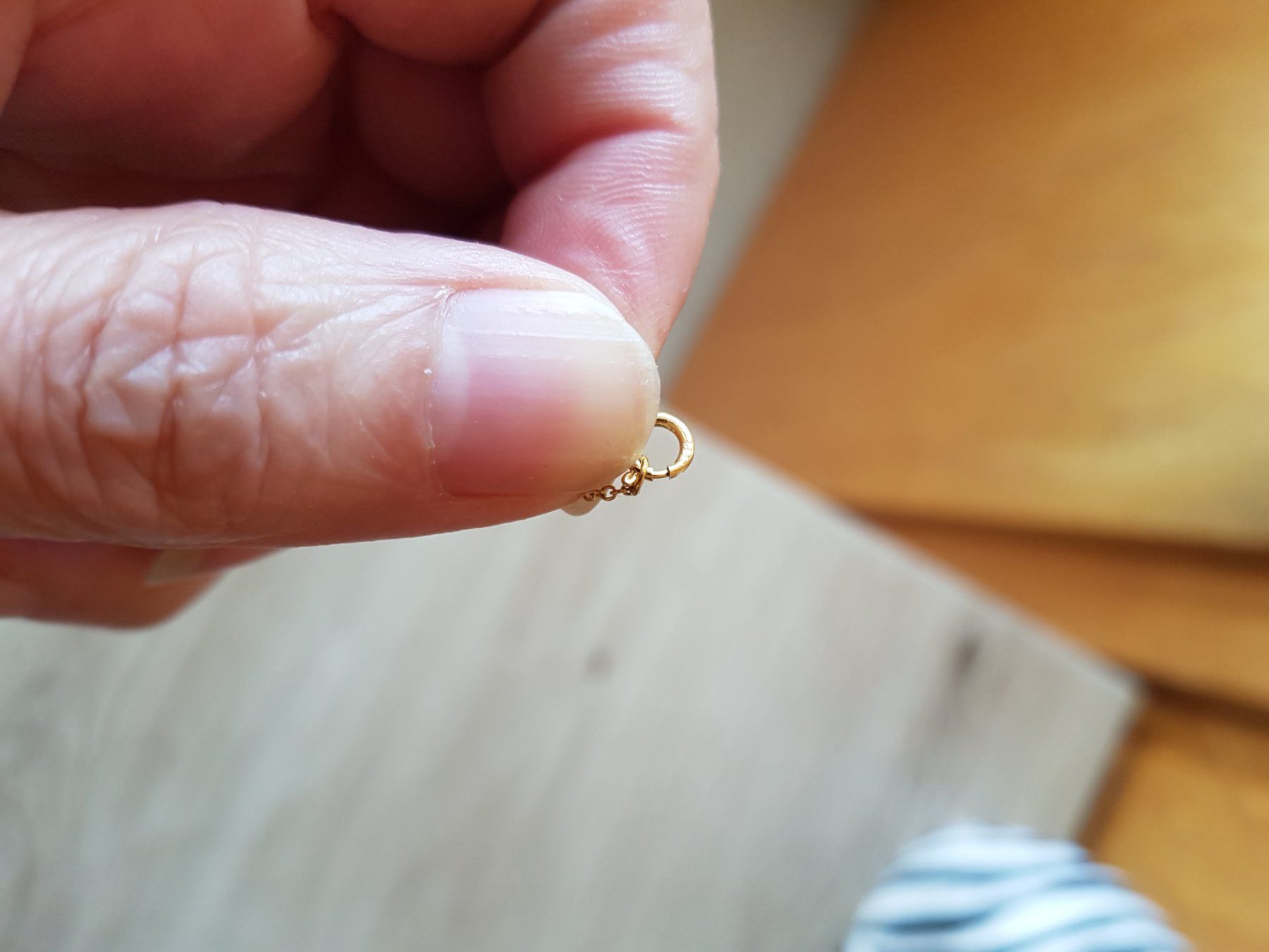 Ketten: 14K Gold-Halskette – Neu (gemäss Beschreibung) aus Zweisimmen von Adorable 3