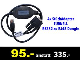 🔴 Adapter 4x Stück FURNELL RJ45 Dongle /574x