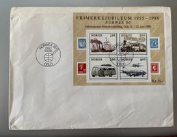 NORWEX 80 Oslo, Briefmarken-Jubiläum 1855-1980