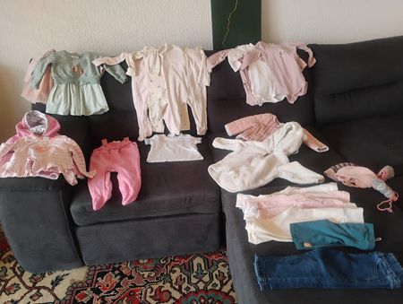 Baby Kleiderpaket Mädchen (Sommer & Winter), Grösse 74-80