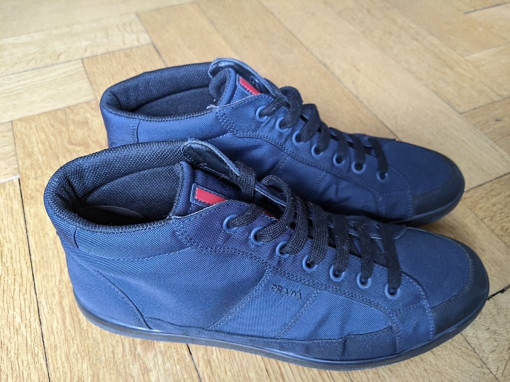 Scarpe da uomo: Prada  (Stiefeletten), Gr. 43 – Nuovo e nell'imballaggio originale da Basel venduto da Phillip_G