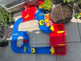 Wasserbahn Spielzeug Set gebraucht mit Zubehör