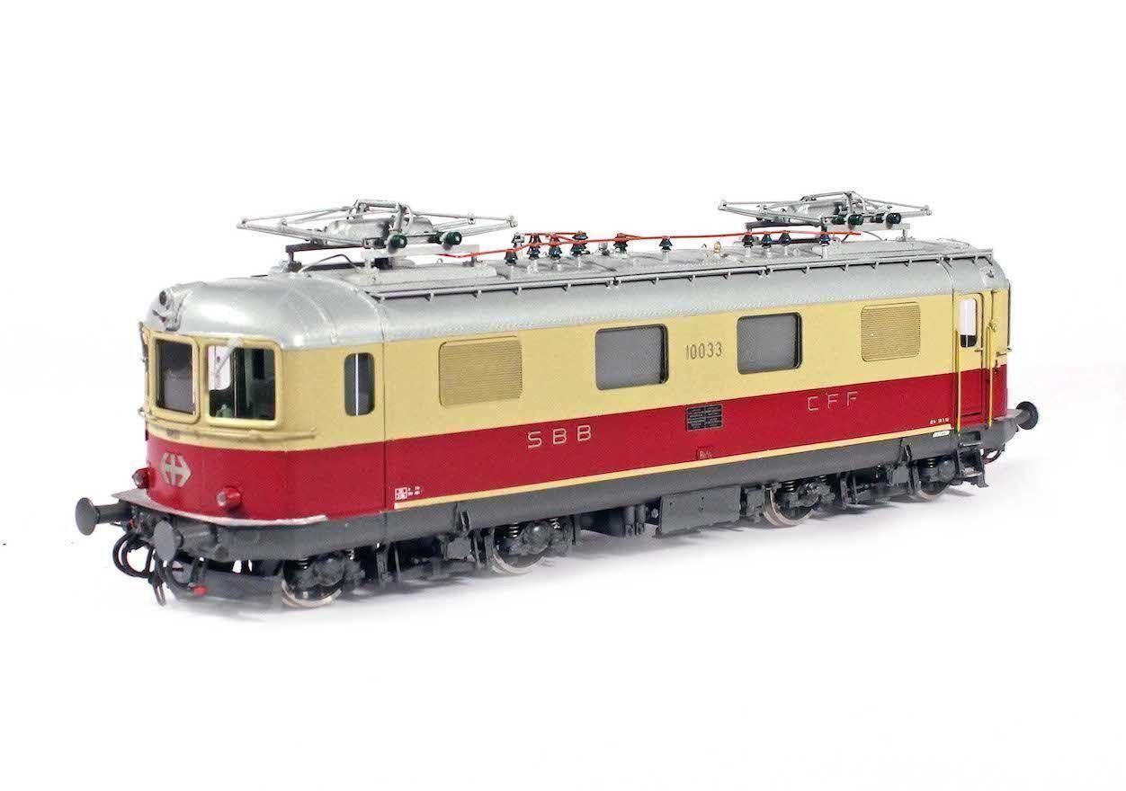 Lemaco Modelleisenbahnen: Lemaco HO-021/2 - SBB Re 4/4 I 10033 TEE – Neu (gemäss Beschreibung) aus Ebikon von Cocorica 1