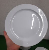 6× Speiseteller BAUSCHER 30 cm Gastro-Qualität Vinelz weiss