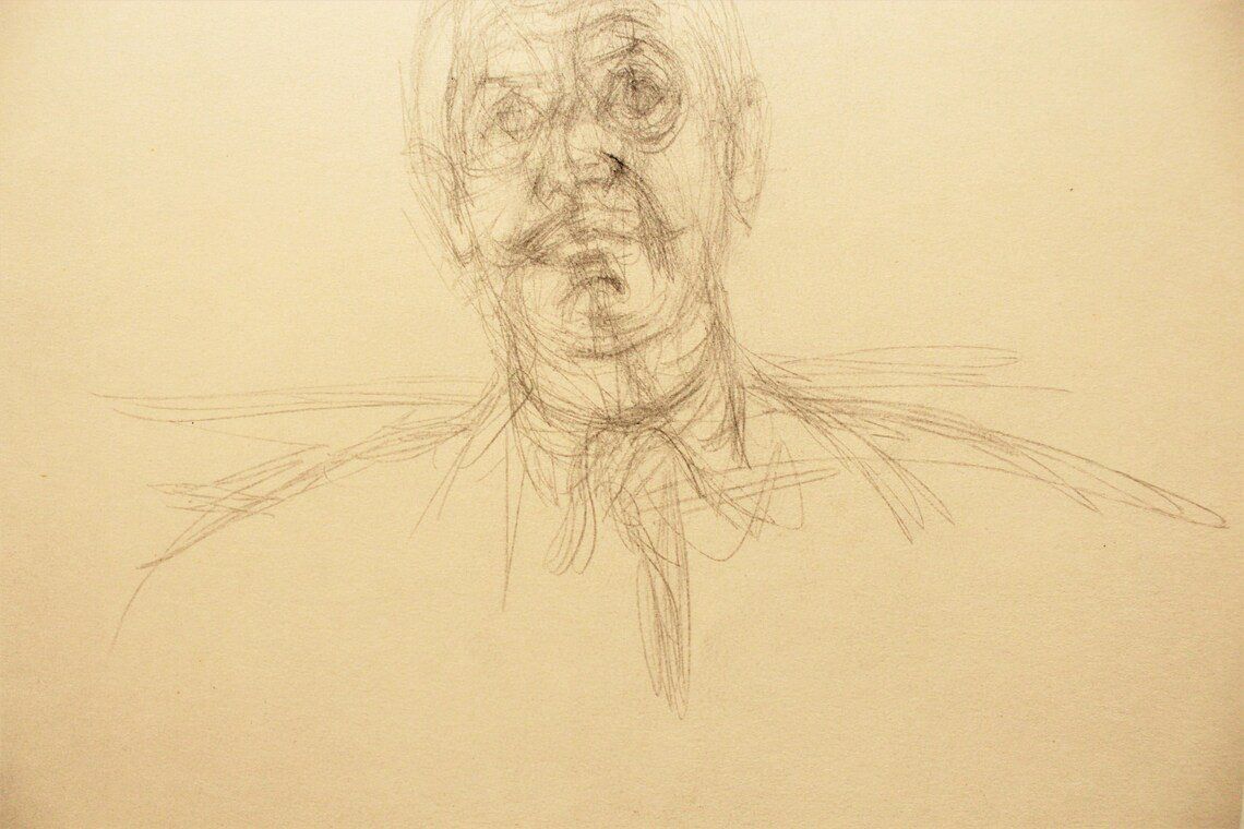 Grafiken & Lithographien: Alberto Giacometti, Vintage Lithographie – Neu (gemäss Beschreibung) aus Ponte Tresa von 11GalleriaAlterEgo11 6