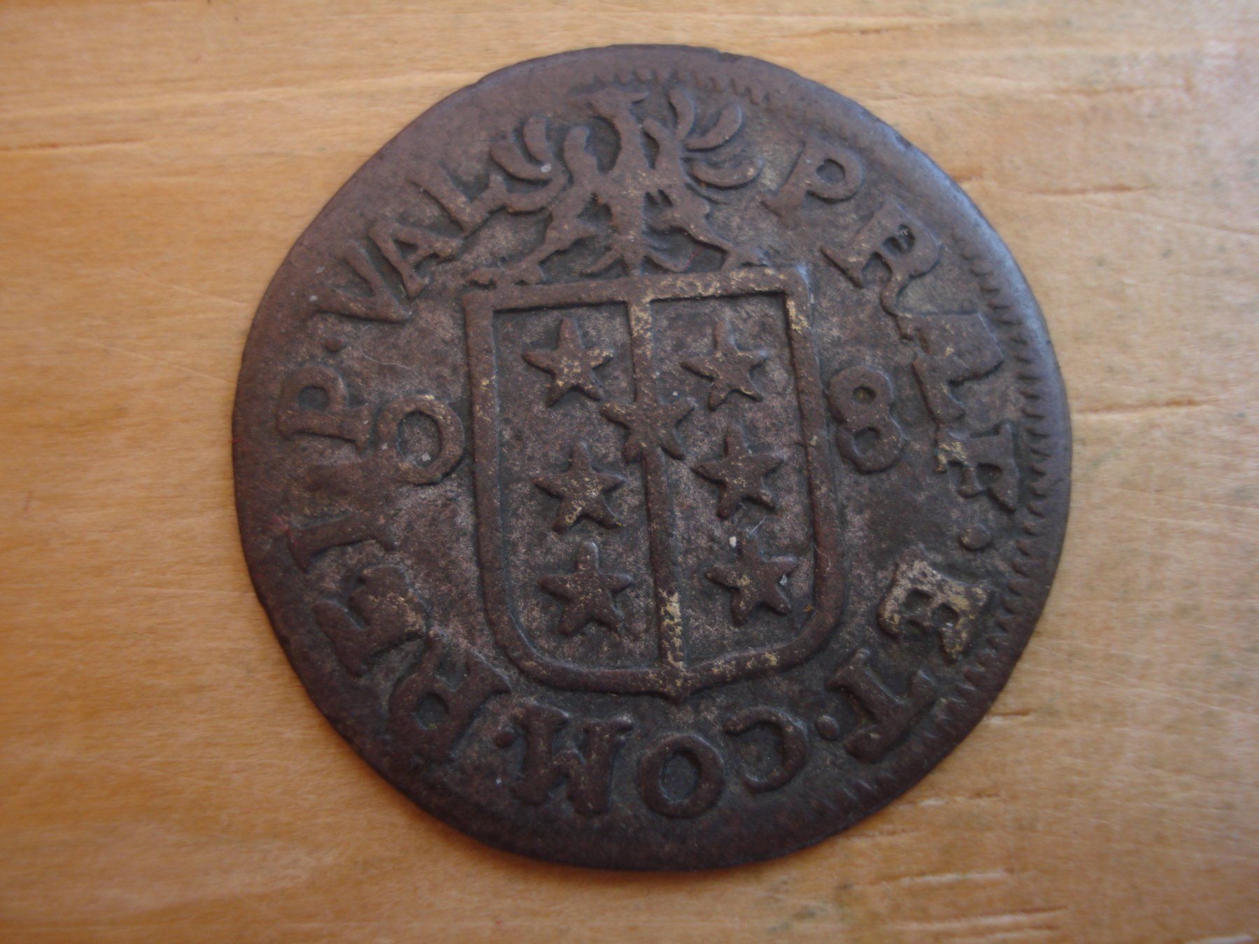Toutes les monnaies: (H6) Wallis Halbbatzen 1708 – D'occasion à Erlach par Net-Coins