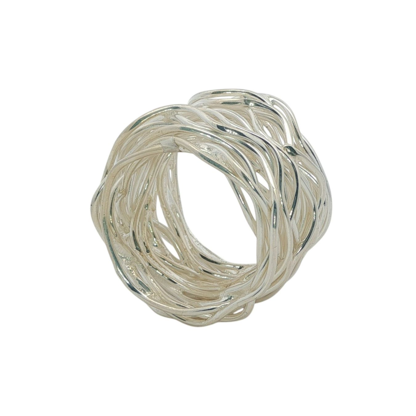 Olga Ribler Ringe: Breiter Silber Ring 925 16 mm Grösse 52 – Neu (gemäss Beschreibung) aus Luzern von Schmuckoutlet 4