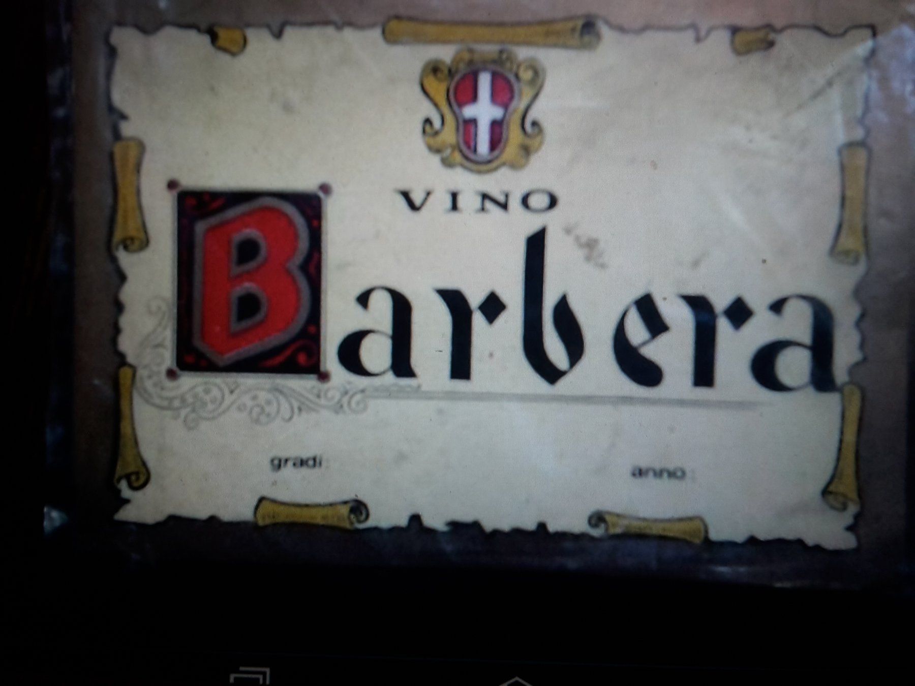 Vino: ETICHETTE VINO BARBERA – Nuovo (secondo la descrizione) da Viganello venduto da Priska.c