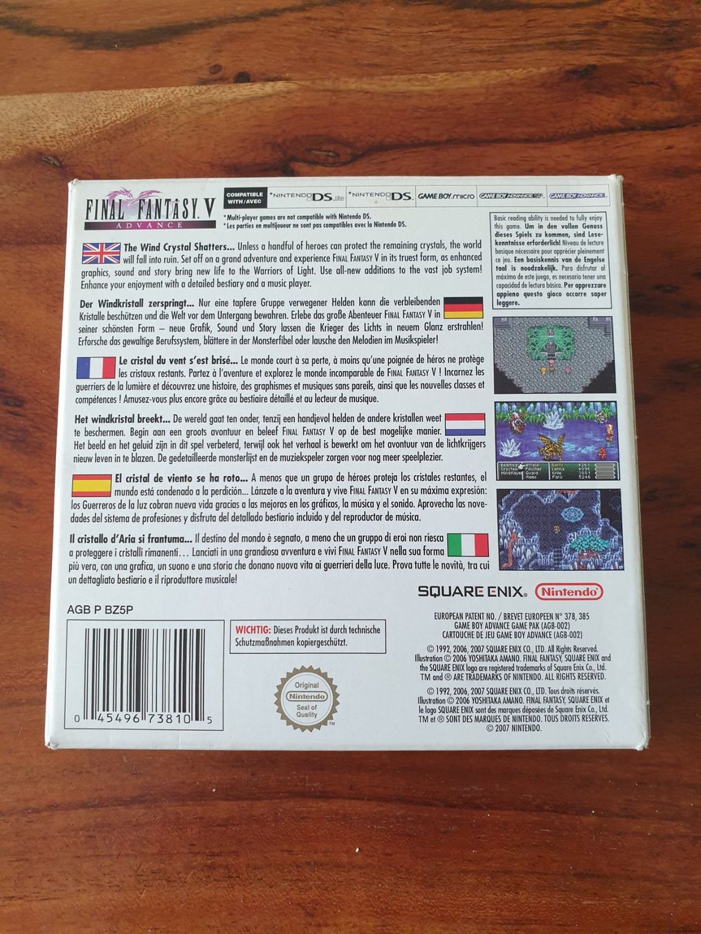 Giochi: Final Fantasy V Advance OVP GBA – Usato da Rain venduto da Rou_z26r 1