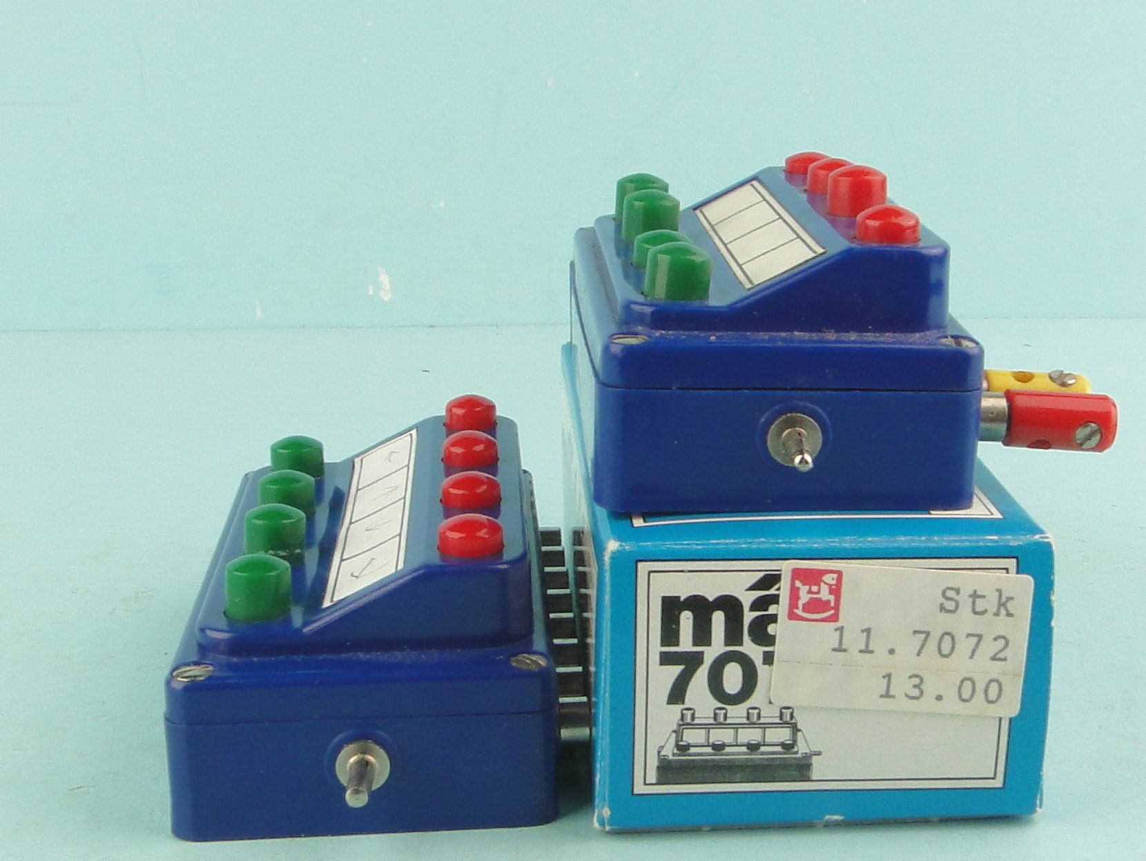 Märklin Modellini di ferrovie: Märklin 2 X 7072 Stellpult – Usato da Bülach venduto da cann11 1