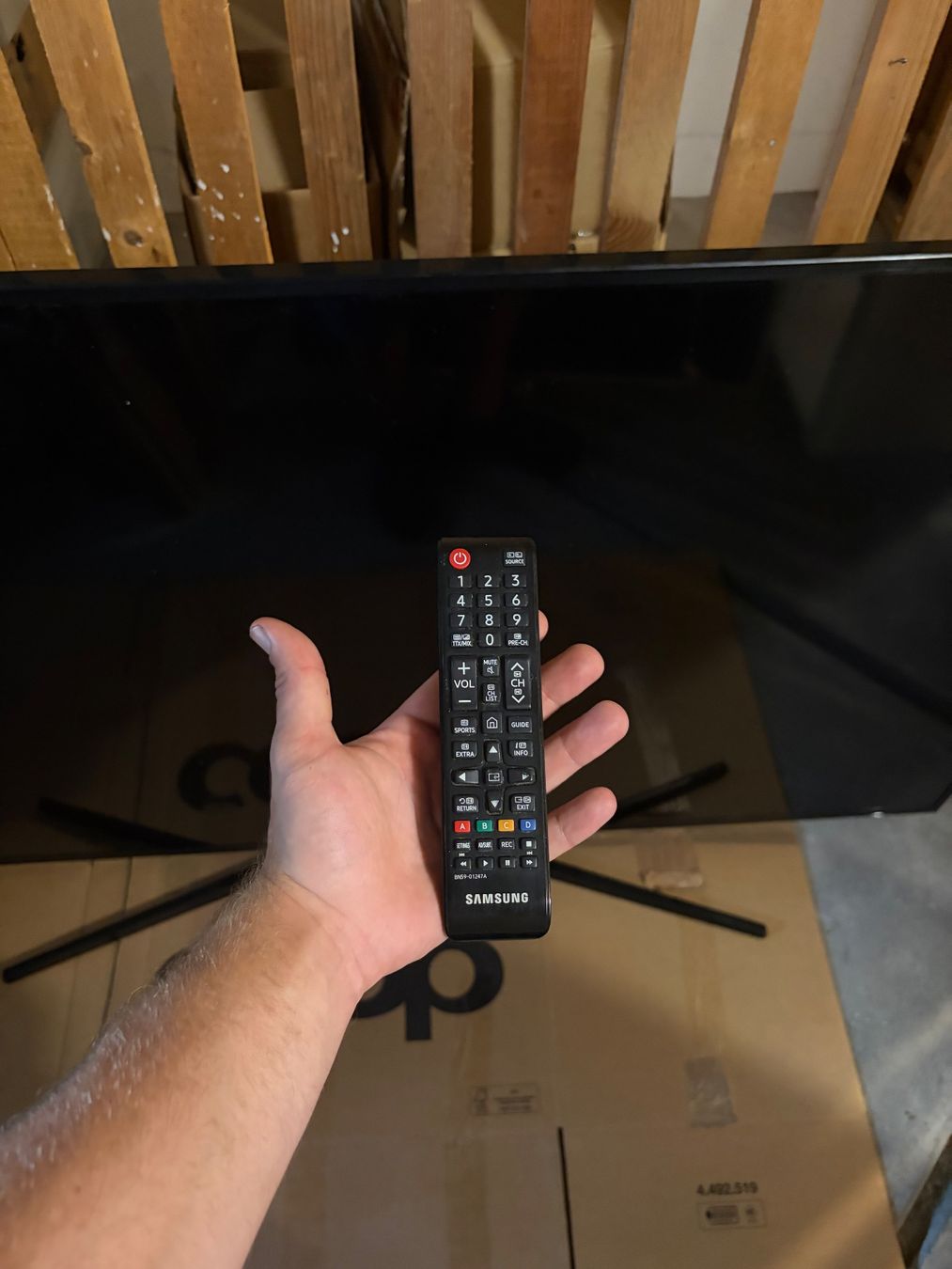 Samsung Fernseher: 70zoll Samsung Smart tv + Standfuss – Gebraucht aus Sargans von metalhead07