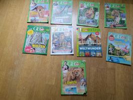 GEO lino 9 Magazine Konvolut guter Zustand