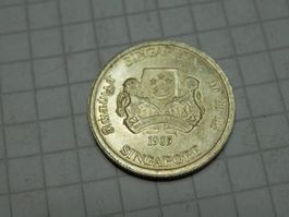 Singapur  5 Cent, 1989