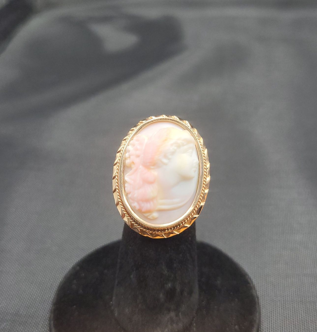 Anelli: Gold 585 Antiker Ring mit Cameo-Motiv – Usato da Wald ZH venduto da Dasilver 6